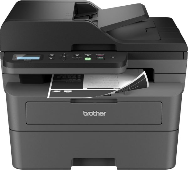 Brother DCP-L2640DW Wireless Compact Monochrome Multi-Function Laser Printer with Copy and Scan, Duplex, Mobile, Black & White | Includes Refresh Subscription Trial(1), Works with Alexa - Image 9